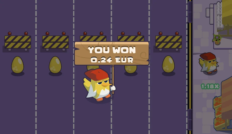 gioco Chicken Cross